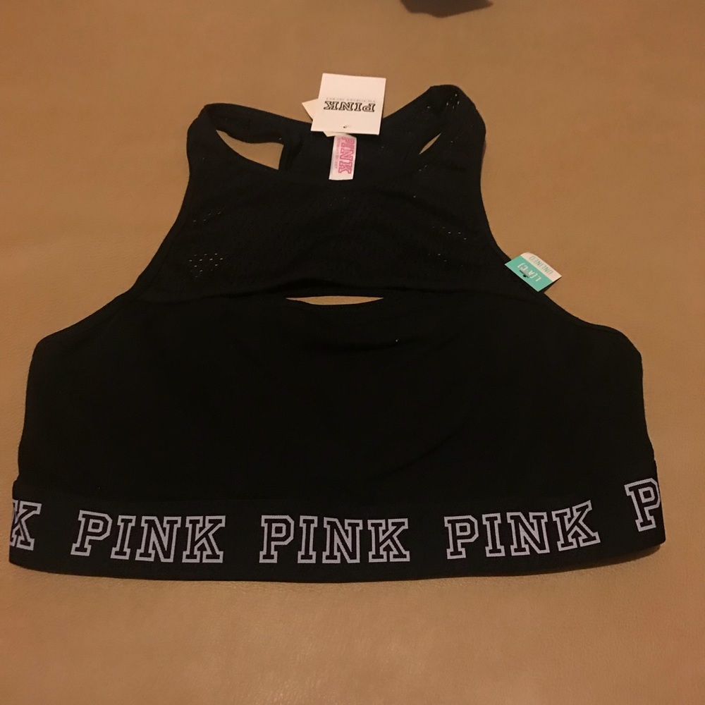 NET - VS PINK Black Sports Bra